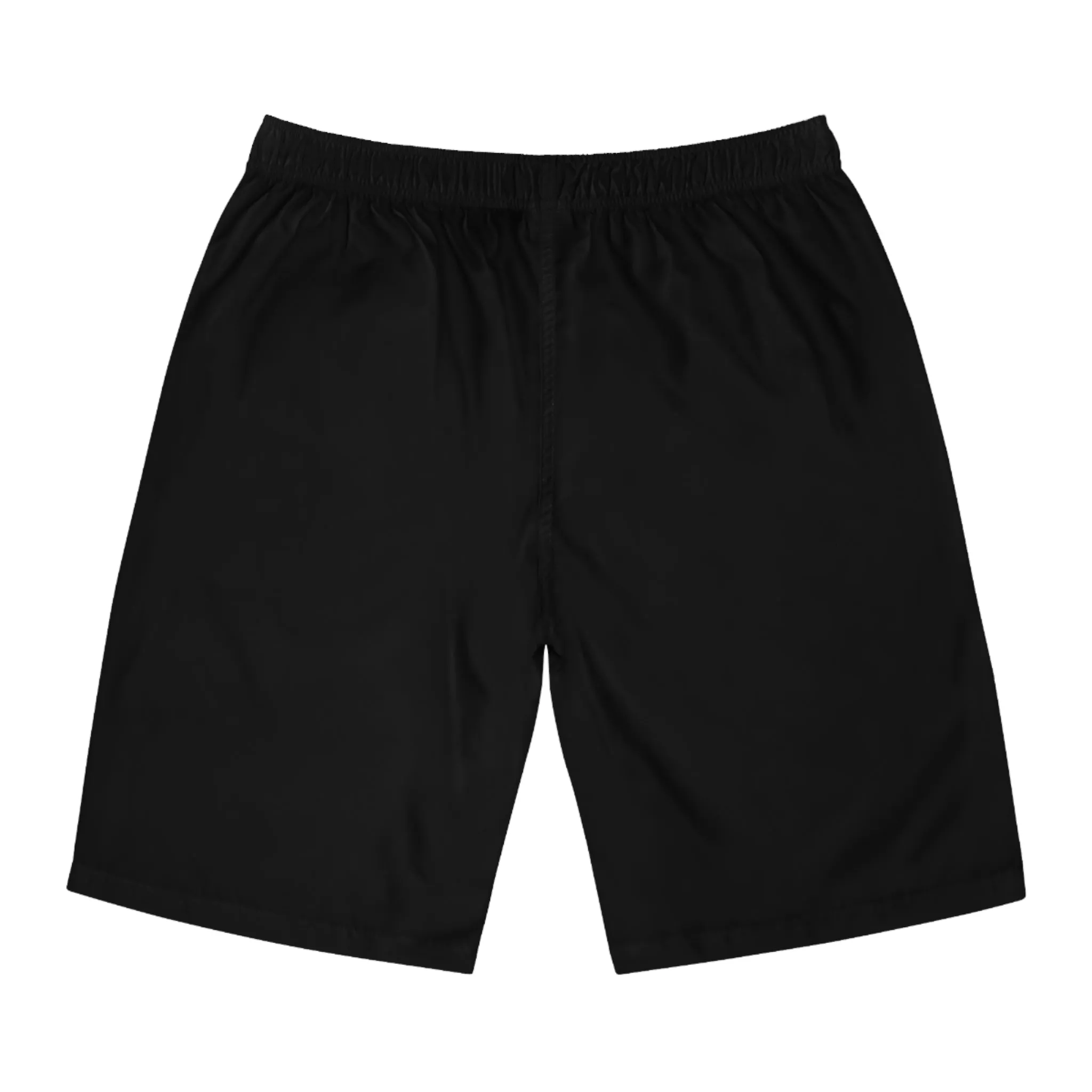 Beast Attire Men's Black Board Shorts (AOP)