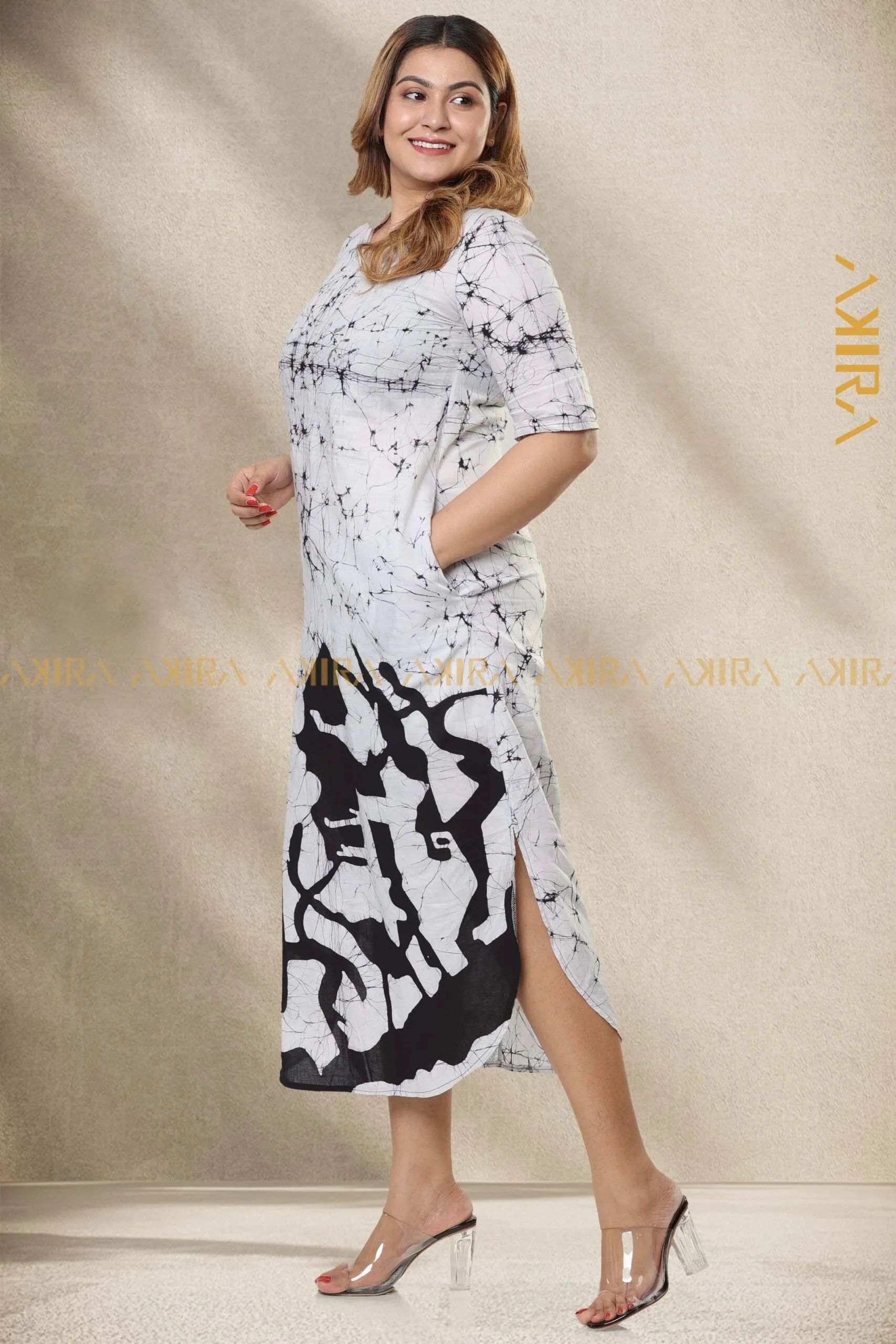 Begonia Batik Dress | Kaftan, Bohemian Dress, Floral Dress, Boho Maxi Dress
