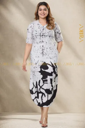 Begonia Batik Dress | Kaftan, Bohemian Dress, Floral Dress, Boho Maxi Dress
