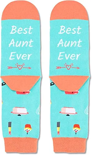 Best Aunt Ever Socks, Aunt Gift, Aunt Socks Mothers Day Gift, Funny Socks for Aunt, Aunt Birthday Gift