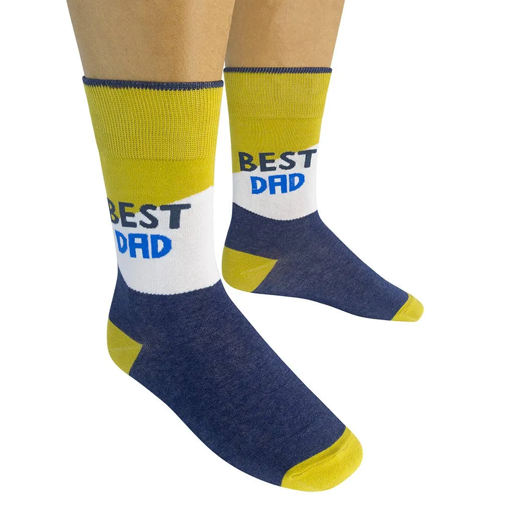 Best Dad Socks | Gift for Dad | Men's Socks | Funny Gift