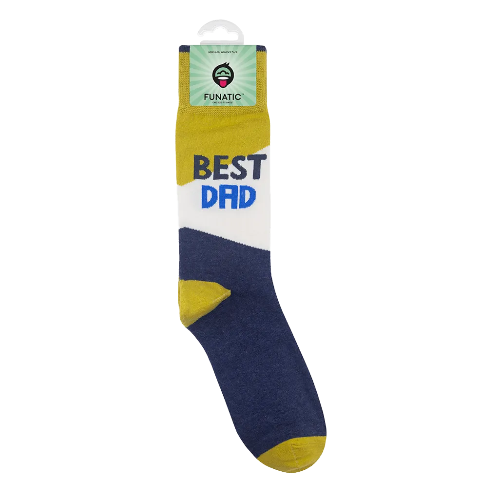 Best Dad Socks | Gift for Dad | Men's Socks | Funny Gift