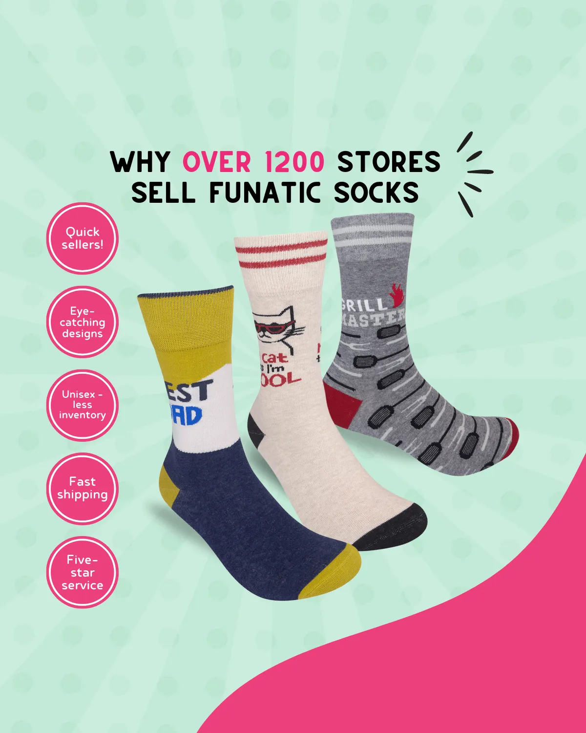 Best Dad Socks | Gift for Dad | Men's Socks | Funny Gift