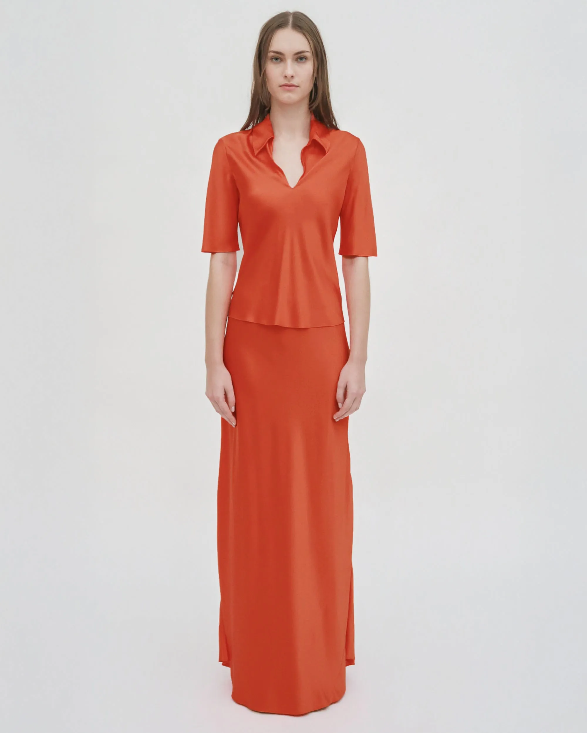 BIAS MAXI SKIRT