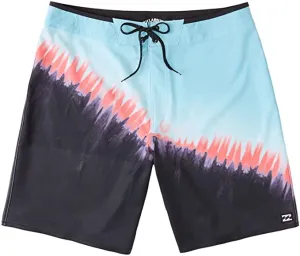 Billabong Men's T Street Airlite 19" Boardshorts, Aqua, 34