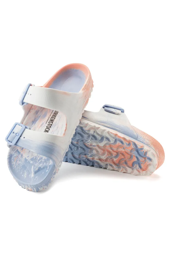 Birkenstock Arizona EVA Narrow Width in Multi Coral Peach