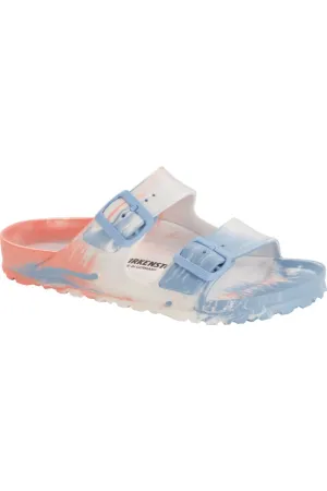 Birkenstock Arizona EVA Narrow Width in Multi Coral Peach