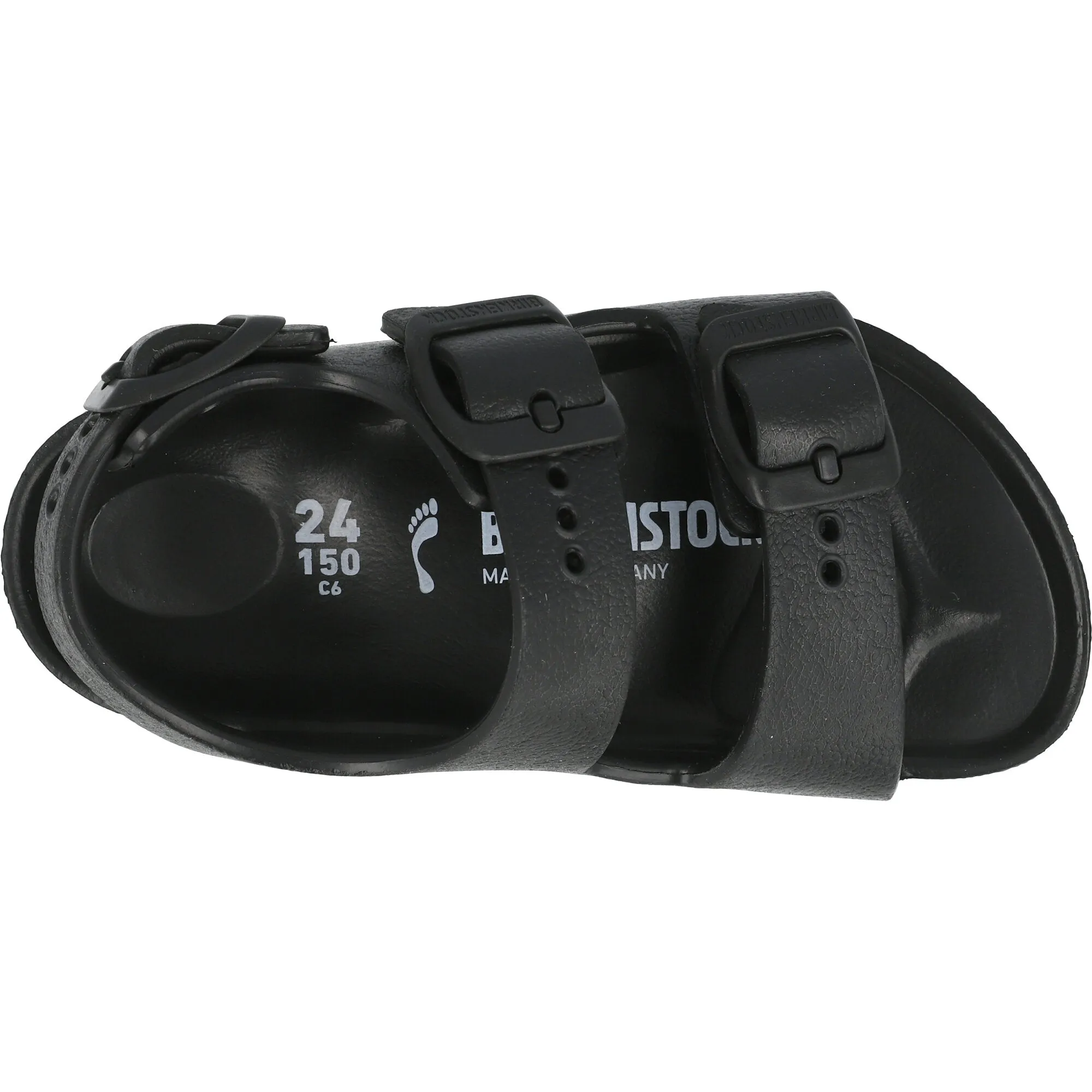 Birkenstock Milano Kids Black Sandals