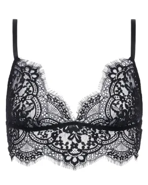 Black Lace Aislin Bralette Blouse