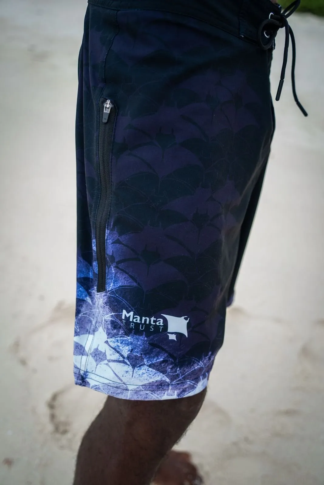 Black Manta Men's Board Shorts