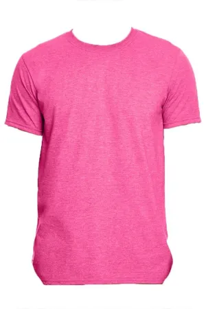 Bleached Crayon Colors Teacher Softstyle Adult T-Shirt