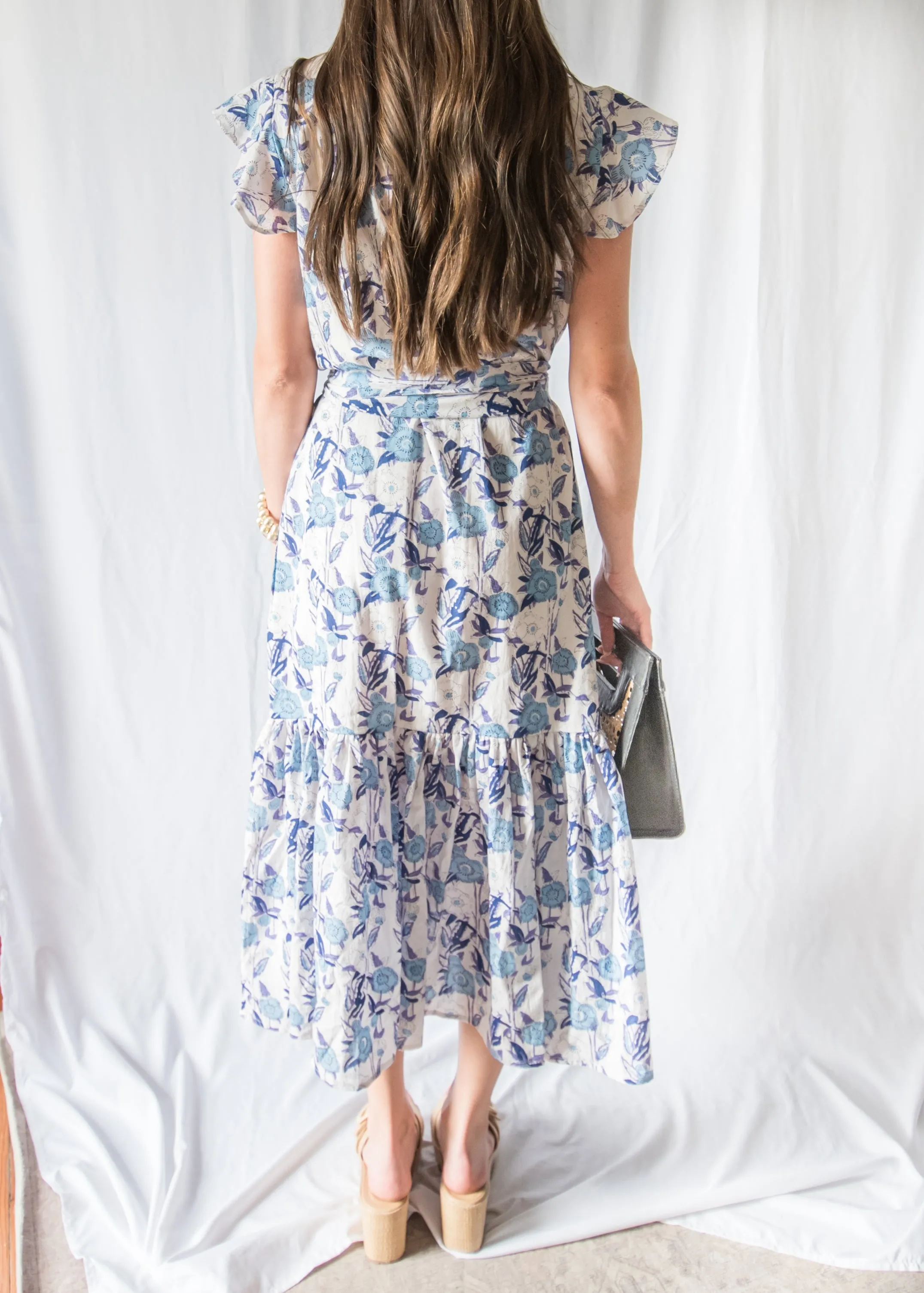 Blue River Floral Maxi
