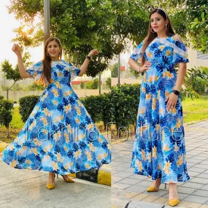 Blue Summer Maxi