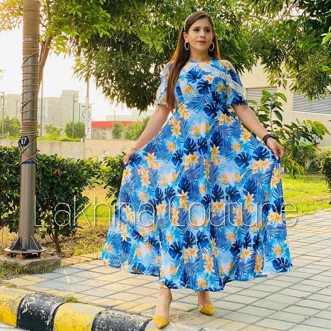 Blue Summer Maxi