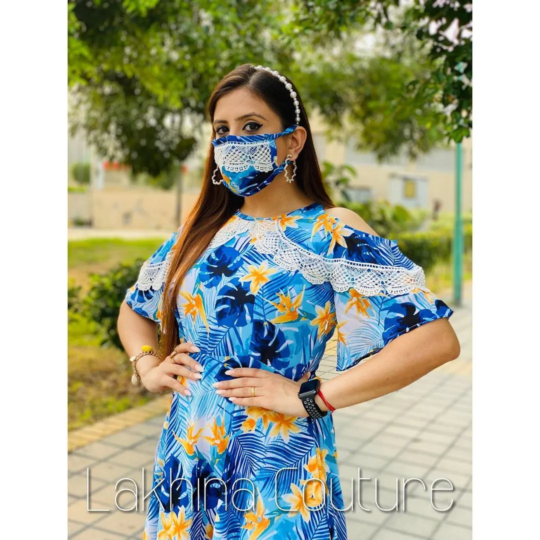 Blue Summer Maxi