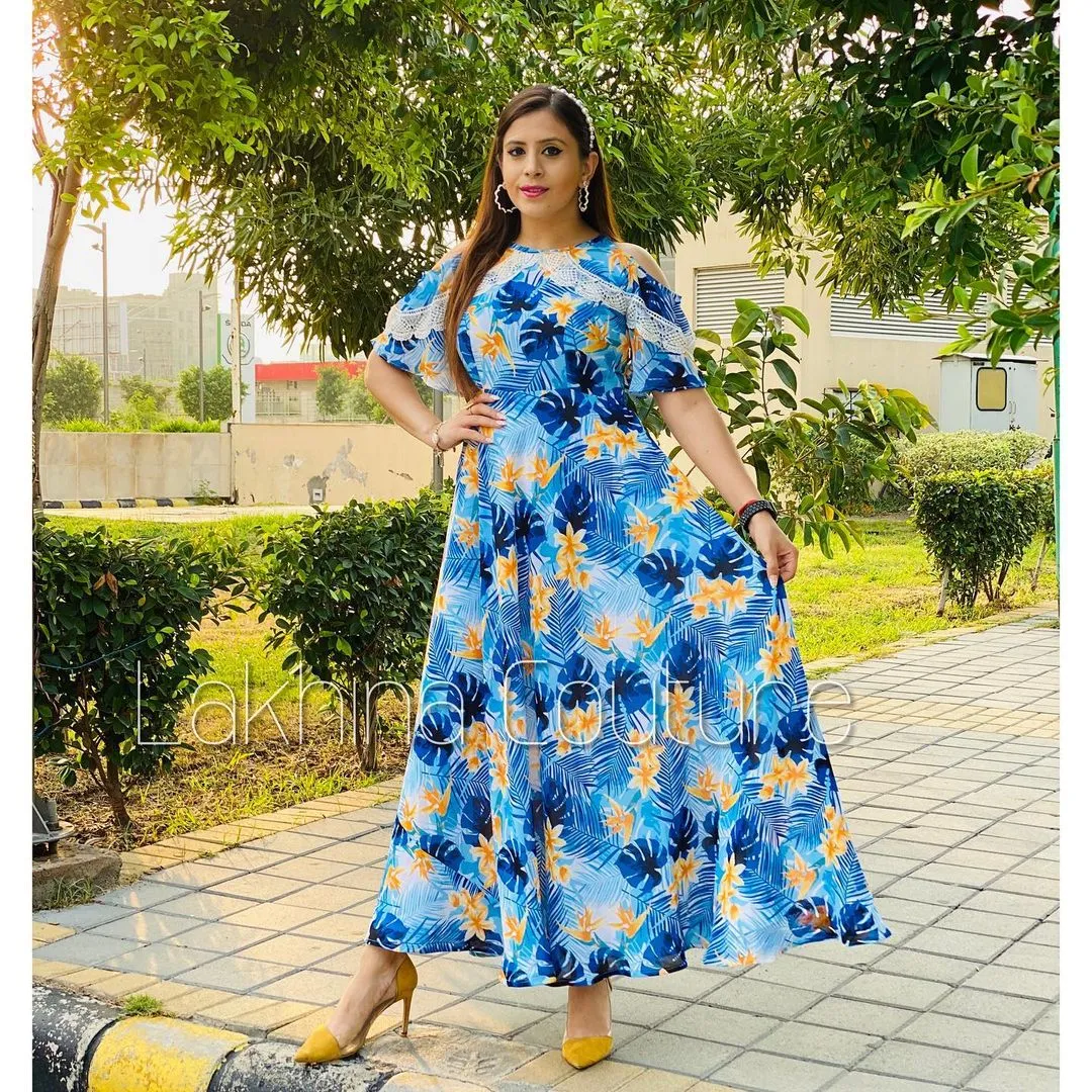 Blue Summer Maxi