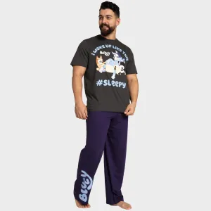 Bluey Mens Short Sleeve Pajamas