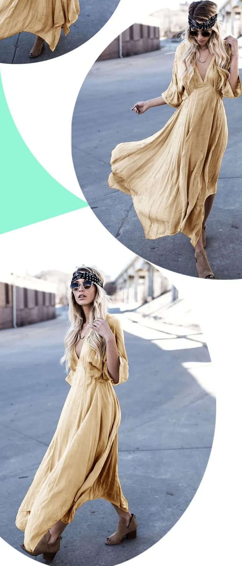 Bohemian Loose Light Thin Cotton Linen Long Maxi Summer Dress