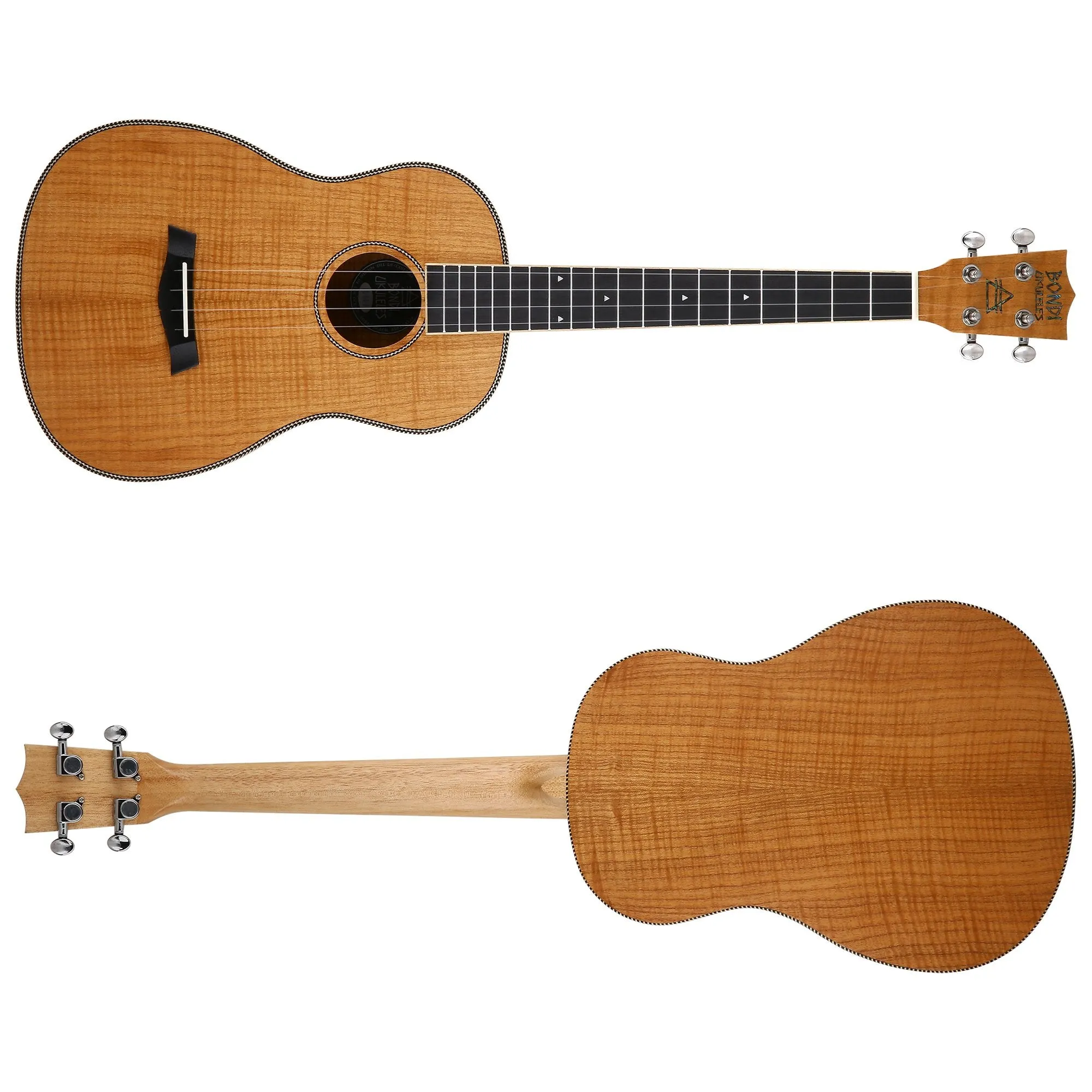 Bondi Tiger Oak Baritone Ukulele