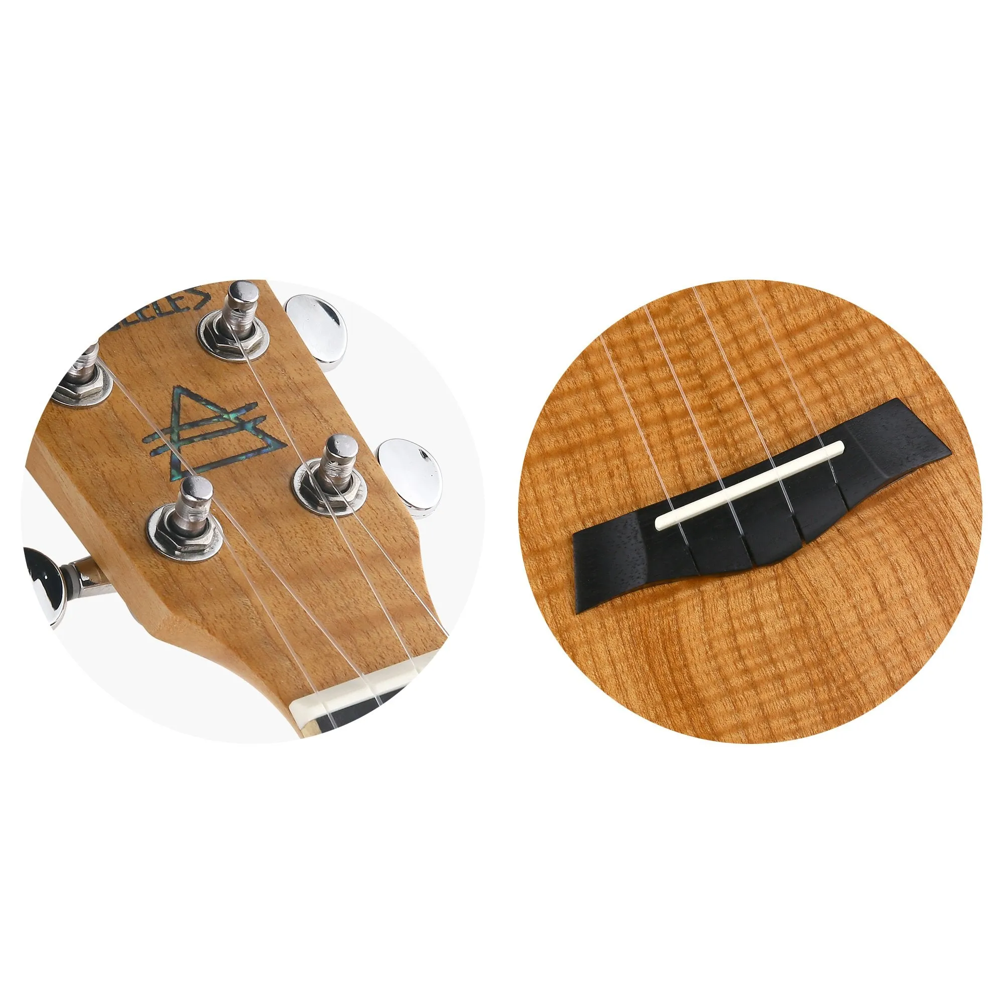 Bondi Tiger Oak Baritone Ukulele