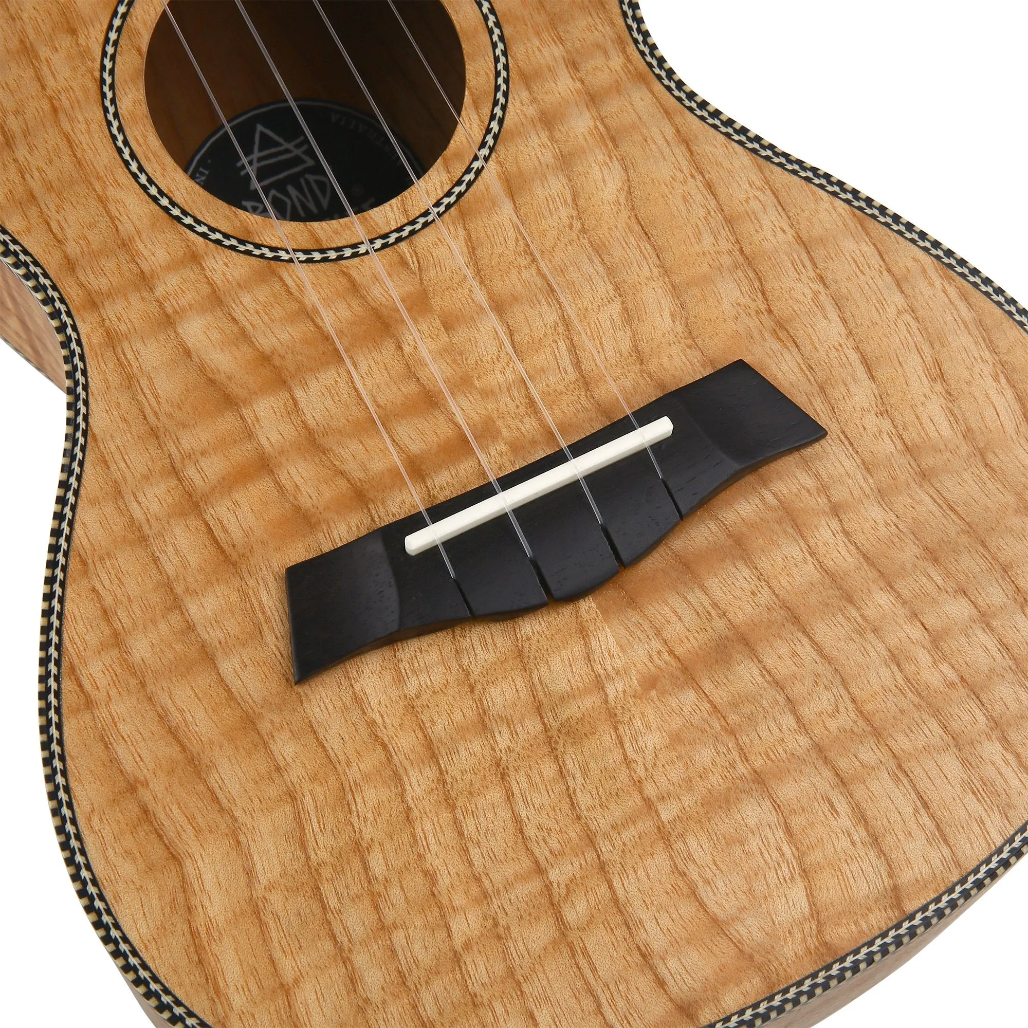 Bondi Tiger Oak Concert Ukulele Left-Handed