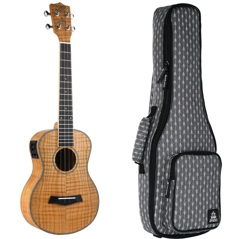 Bondi Tiger Oak Tenor Electric Ukulele