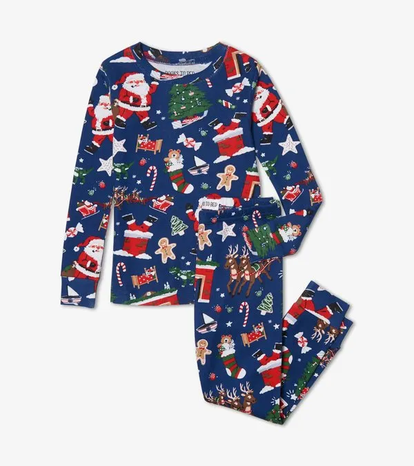 Books to bed - Navy Twas The Night Before Christmas Book and Pajama Set