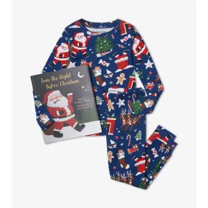 Books to bed - Navy Twas The Night Before Christmas Book and Pajama Set