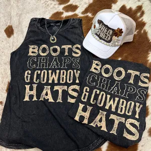 Boots Chaps Tank