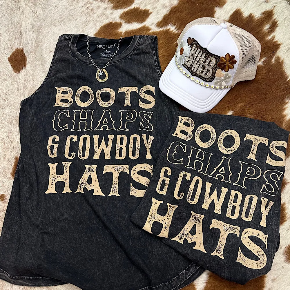 Boots Chaps Tank
