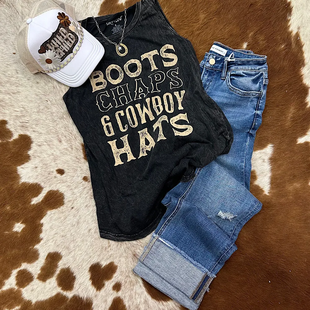 Boots Chaps Tank