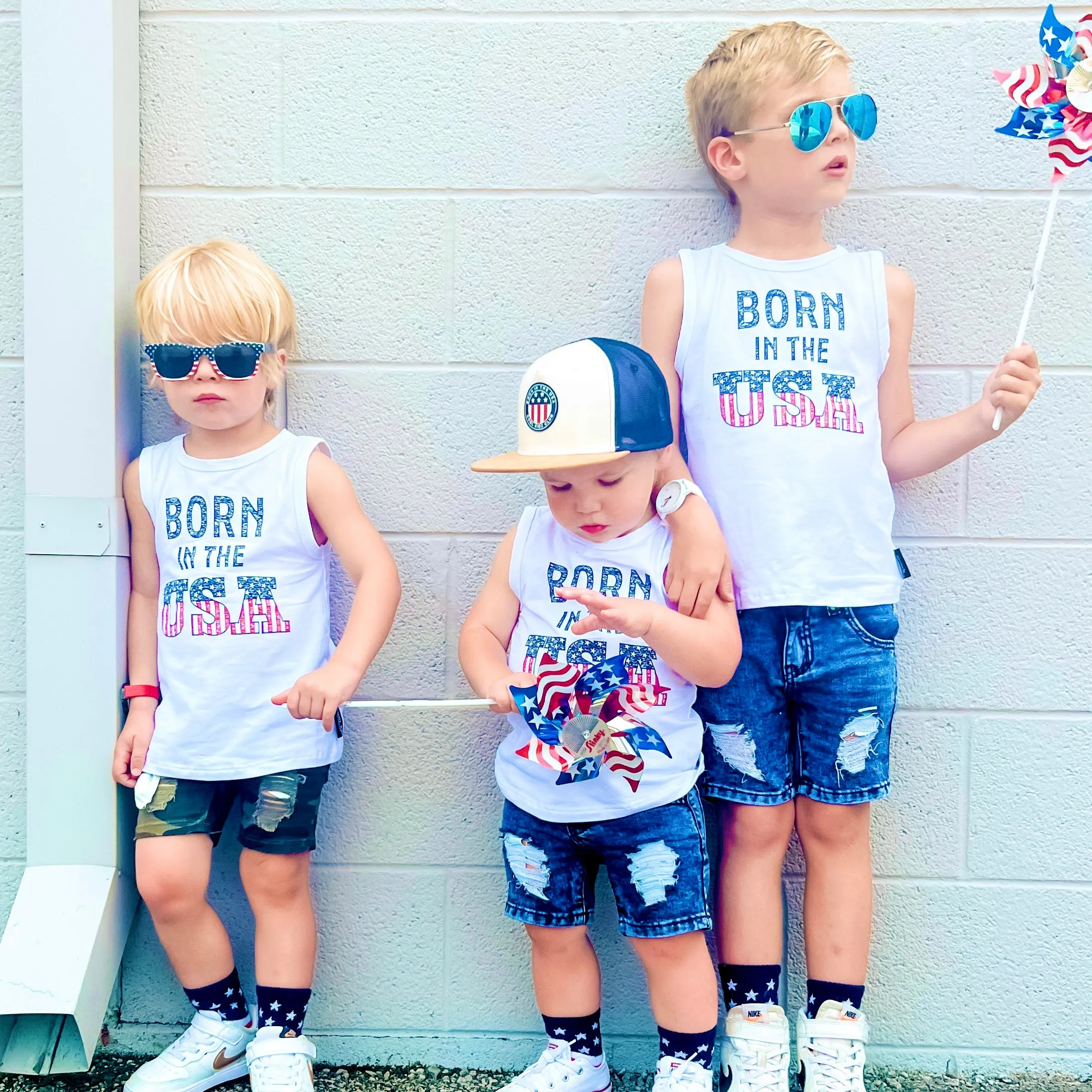 Born in the USA Muscle Tank