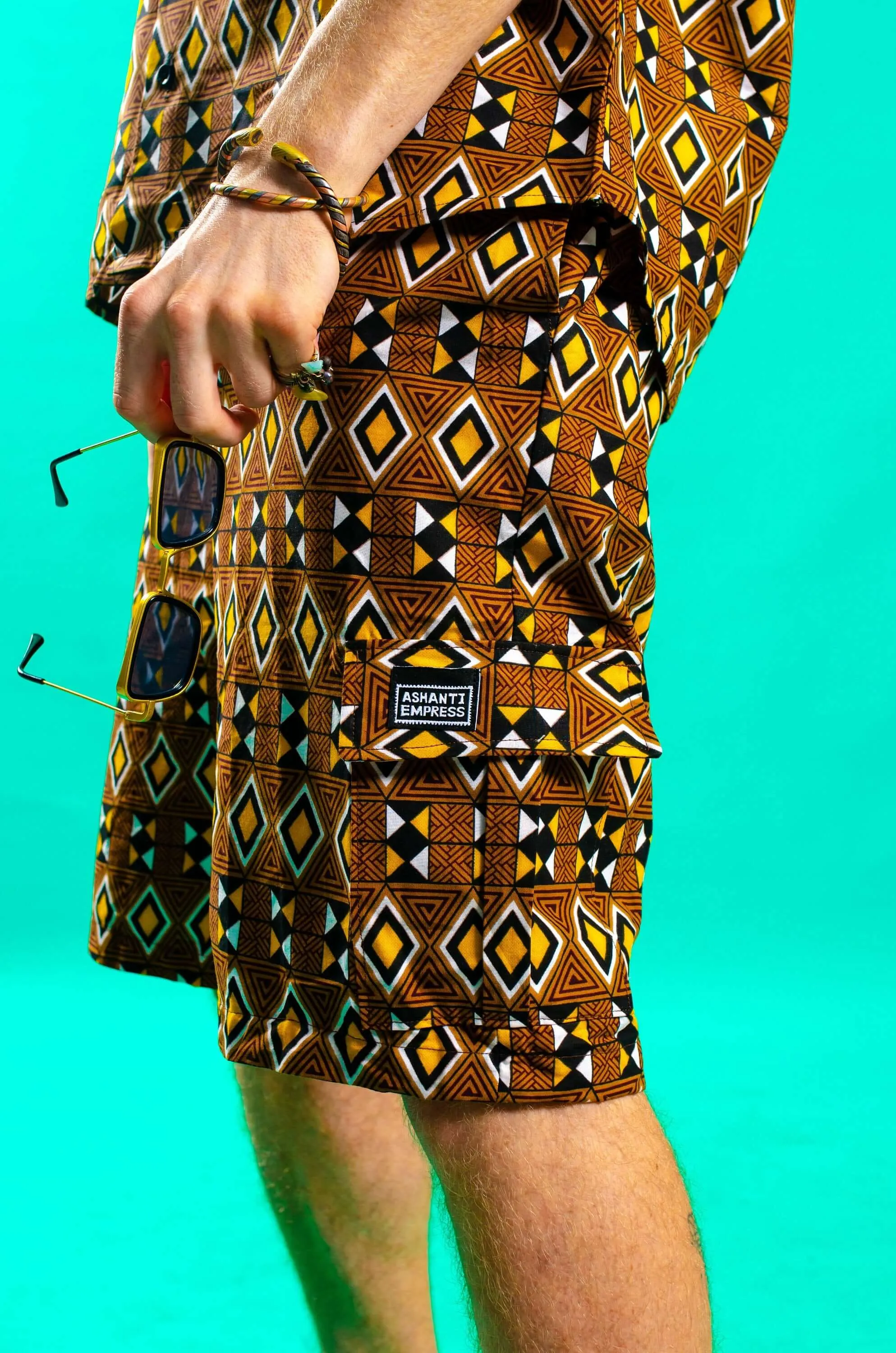 Boss Man Aztec Cargo Shorts