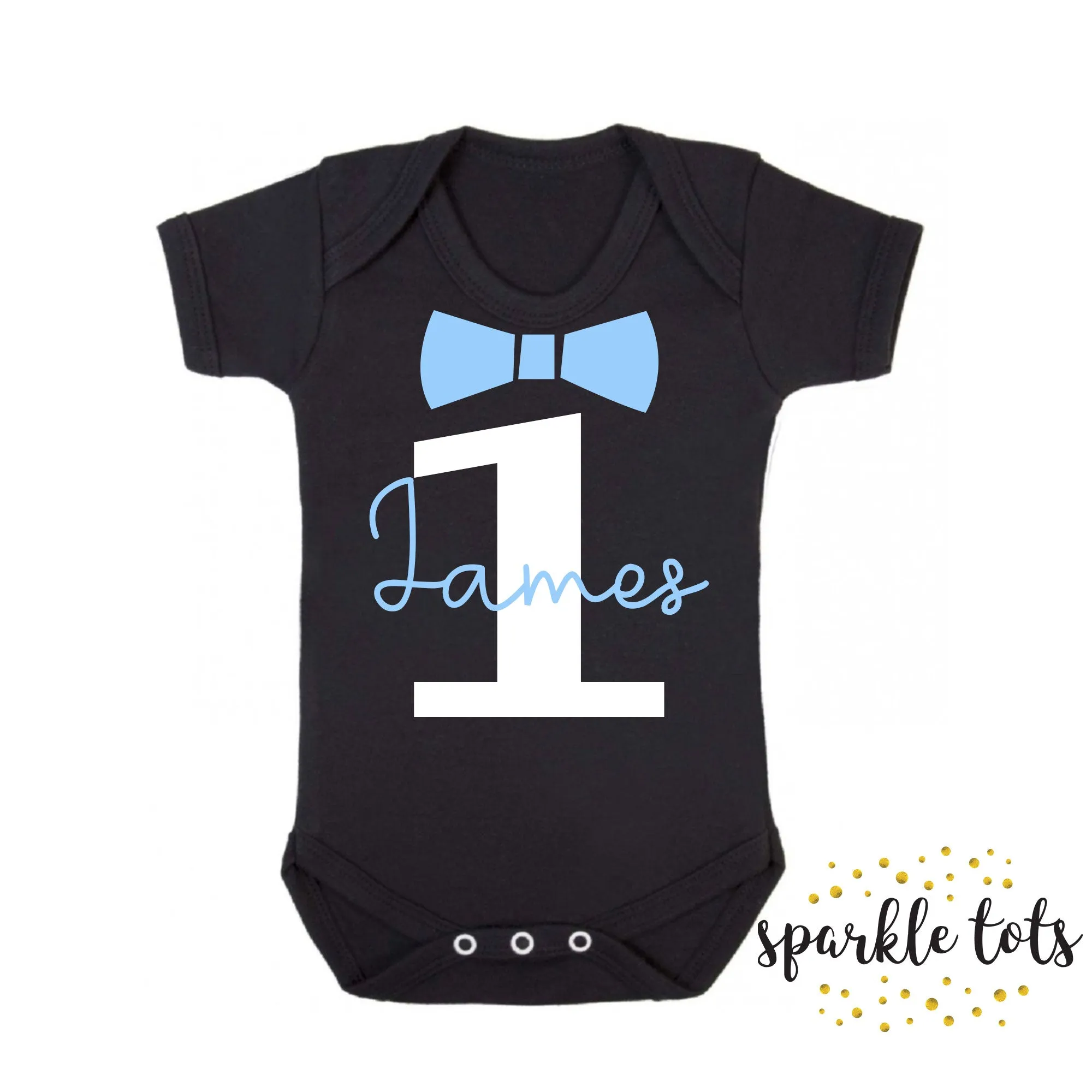 Boys Birthday T-Shirt or Baby Grow | Personalised with Name and Age
