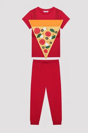 Boys Pizza PJ Set