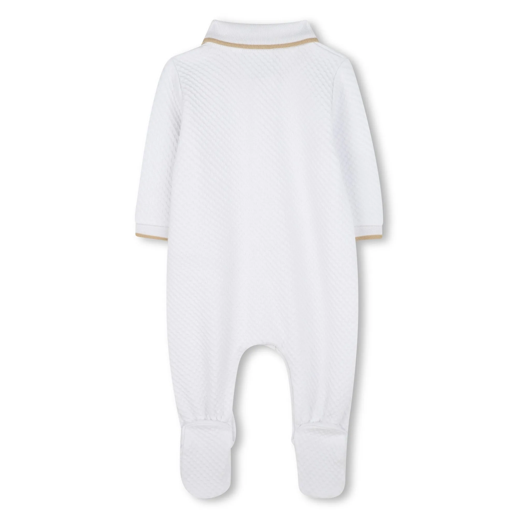 Boys White Babygrow