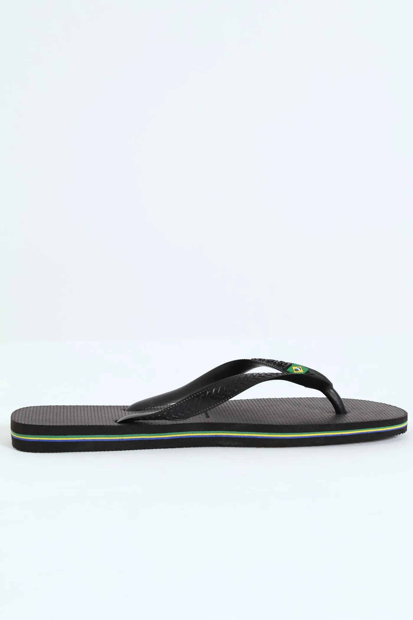 Brazil Logo Flip Flop - Black