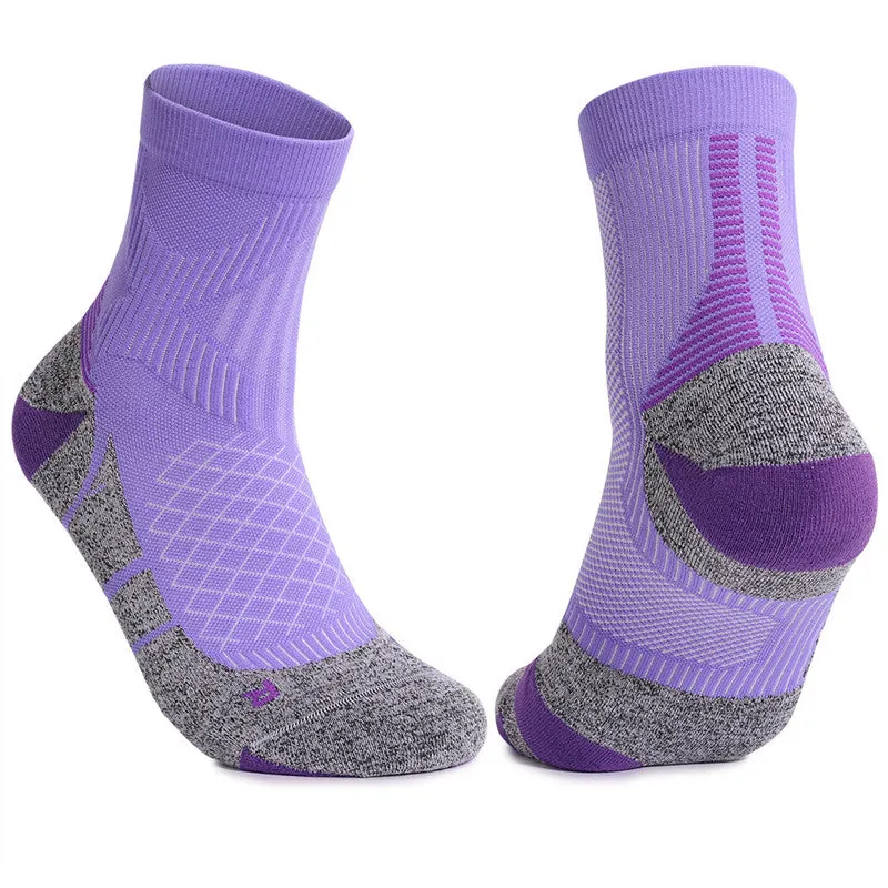 Breathable Cushioned Tennis Quarter Socks | 3 Pairs