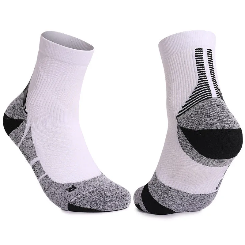 Breathable Cushioned Tennis Quarter Socks | 3 Pairs