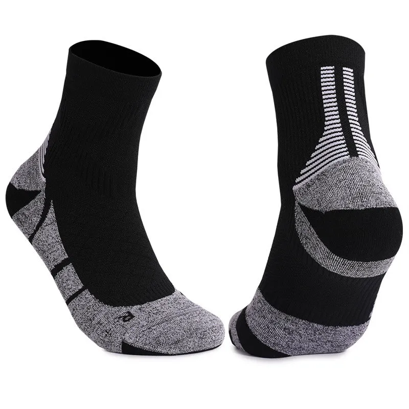 Breathable Cushioned Tennis Quarter Socks | 3 Pairs