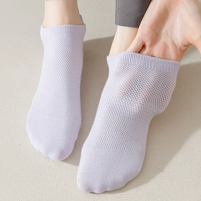 Breathable Solid Colour Socks