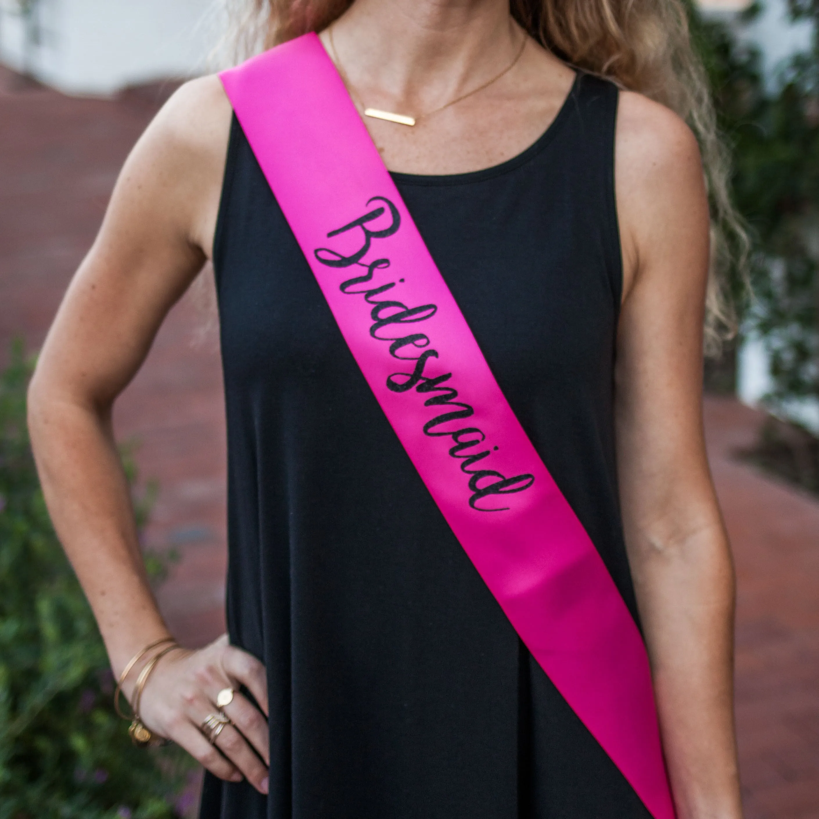 Bridesmaid Sassy Sash