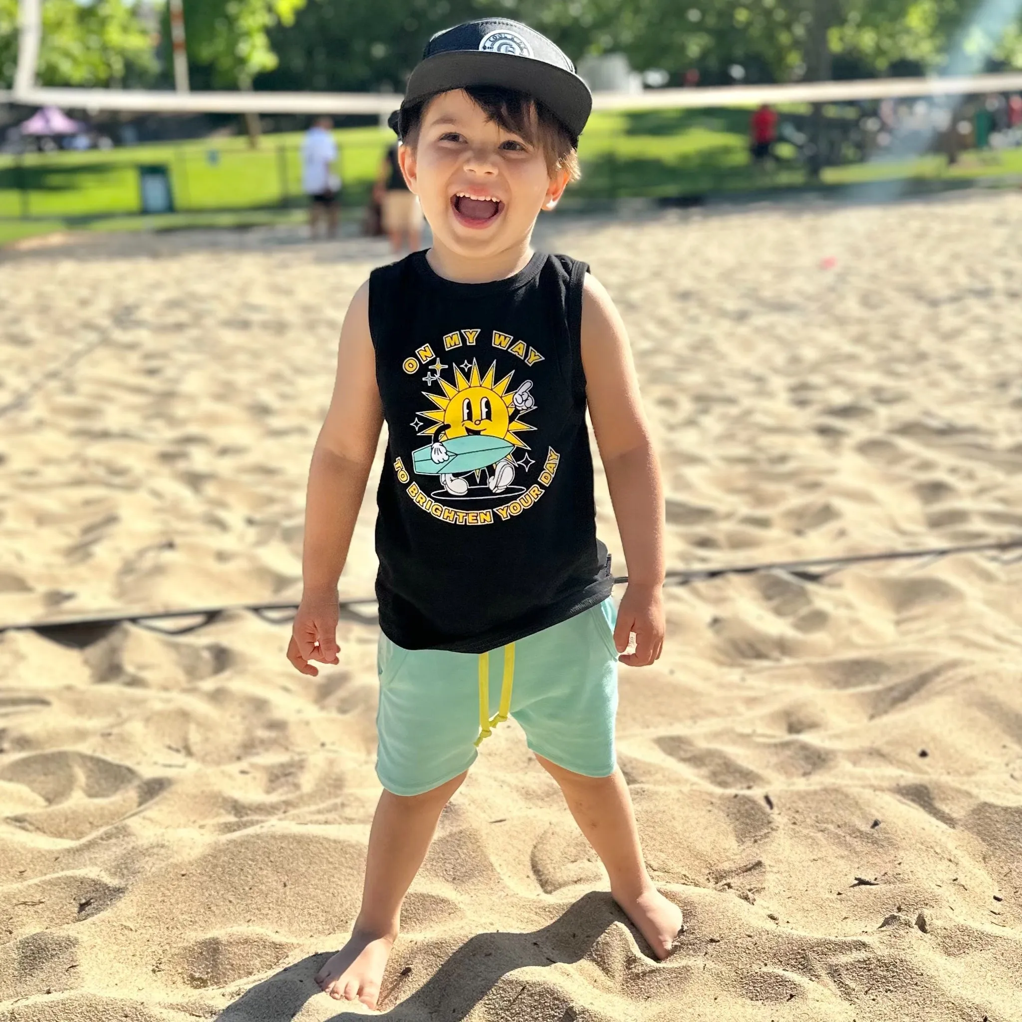 Brighten Your Day Muscle Tank