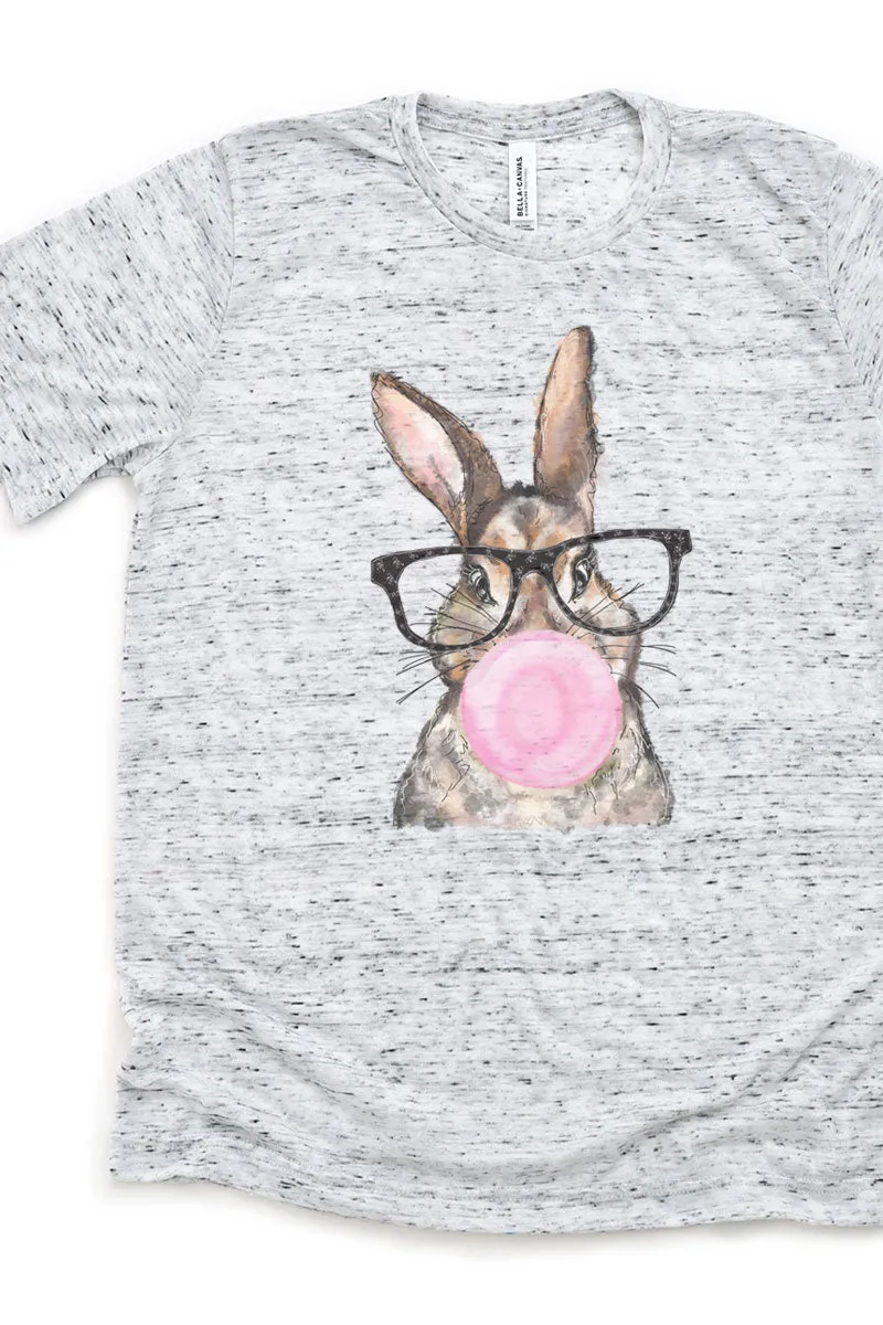 Bubblegum Bunny Unisex Short Sleeve Tee