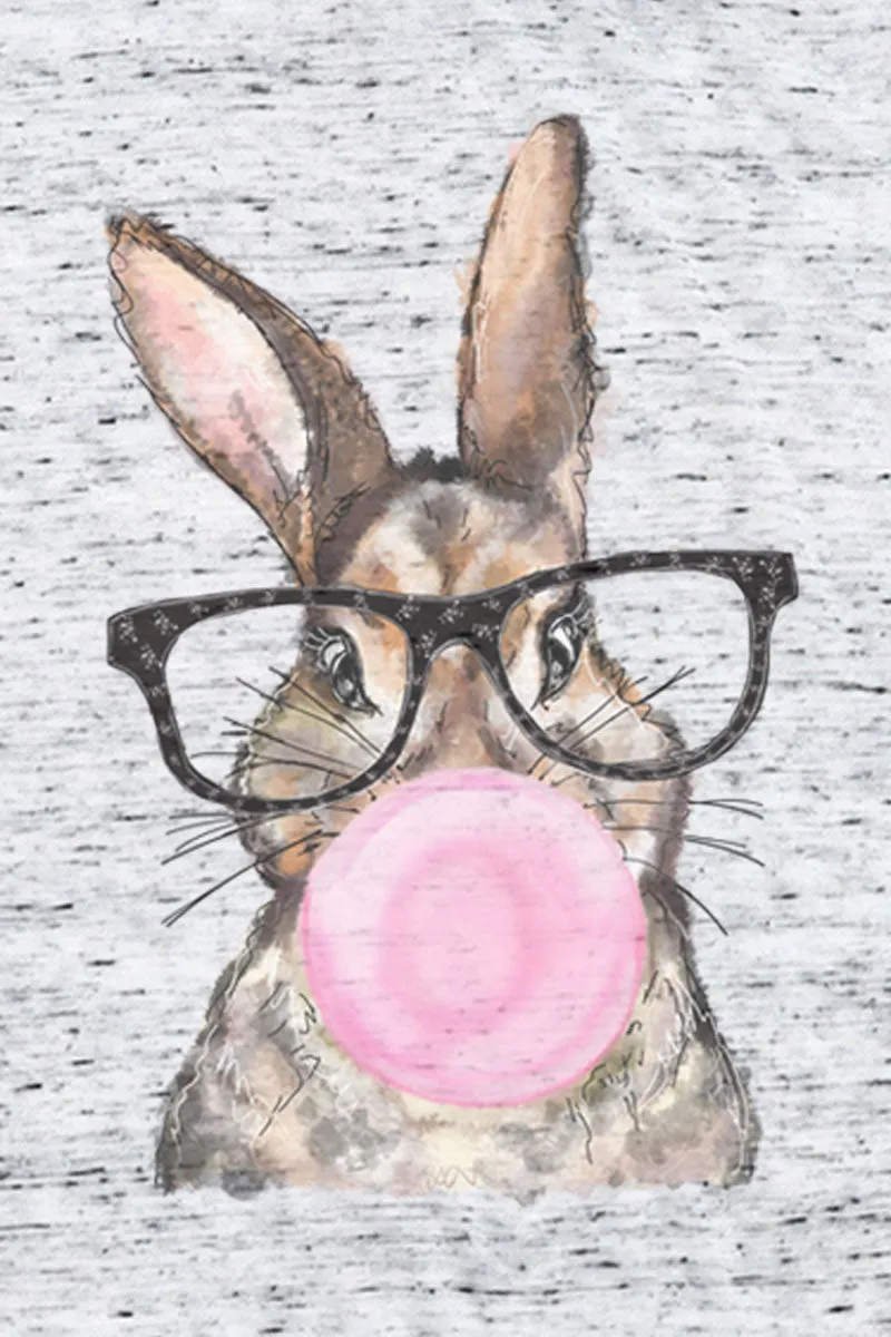 Bubblegum Bunny Unisex Short Sleeve Tee