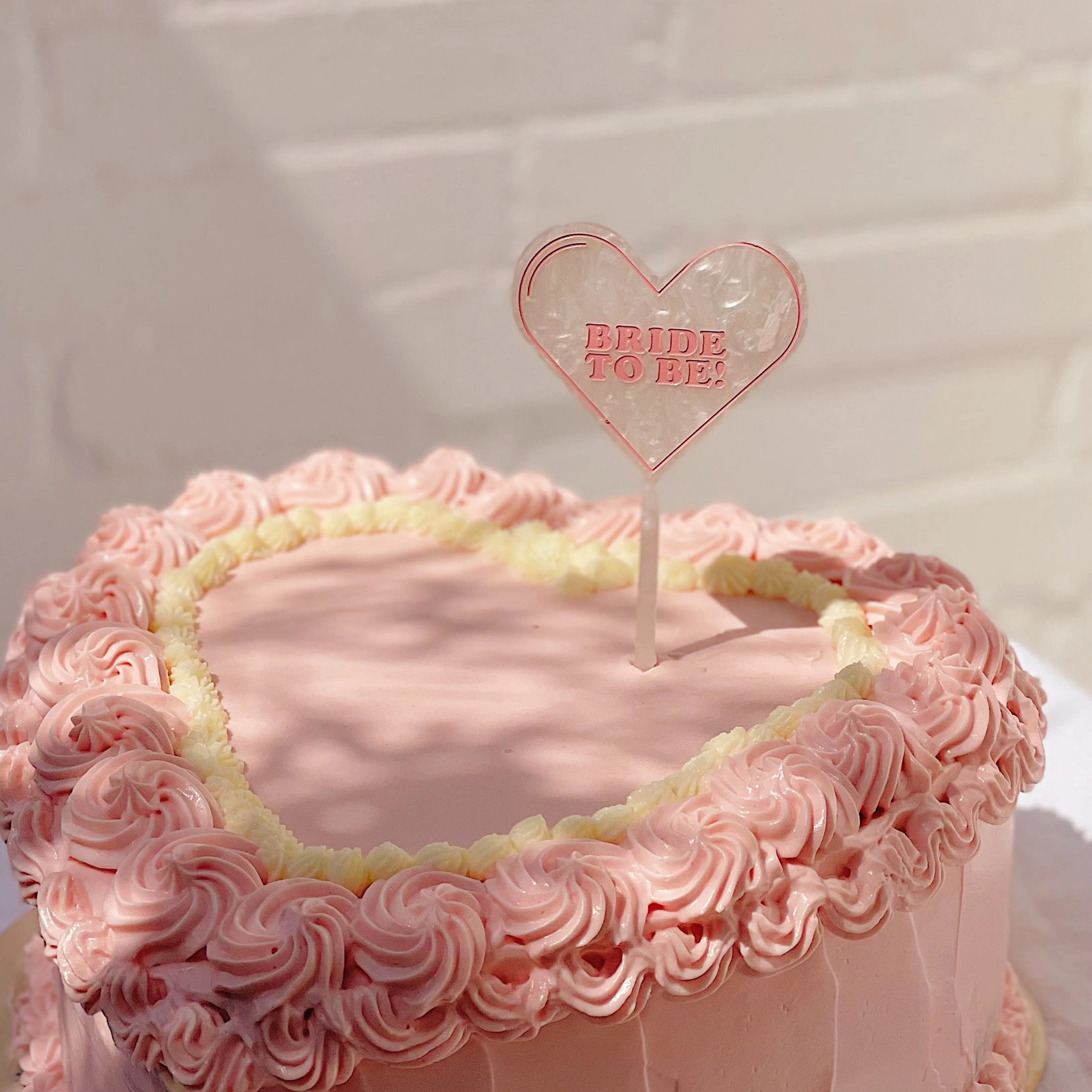 Cake Topper "Bride to be"