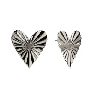 CANES XL EARRING / SILVER