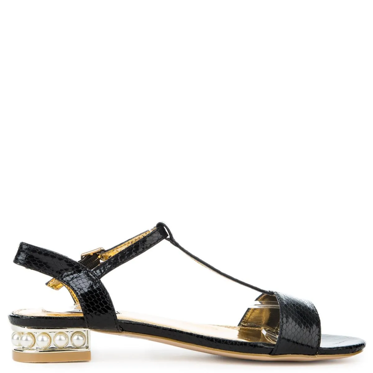 Cape Robbin Ariel-1 Black Sandal BLACK