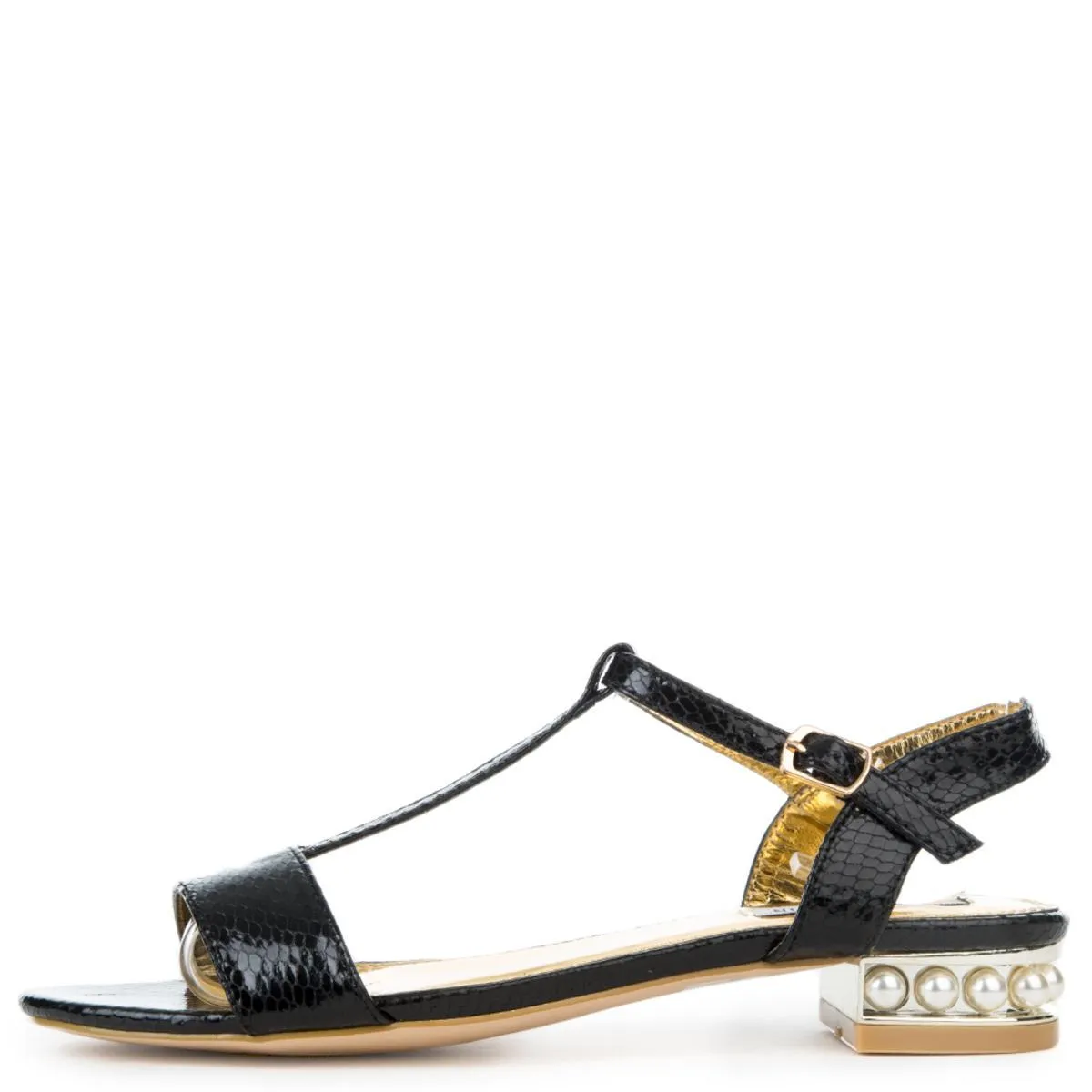 Cape Robbin Ariel-1 Black Sandal BLACK