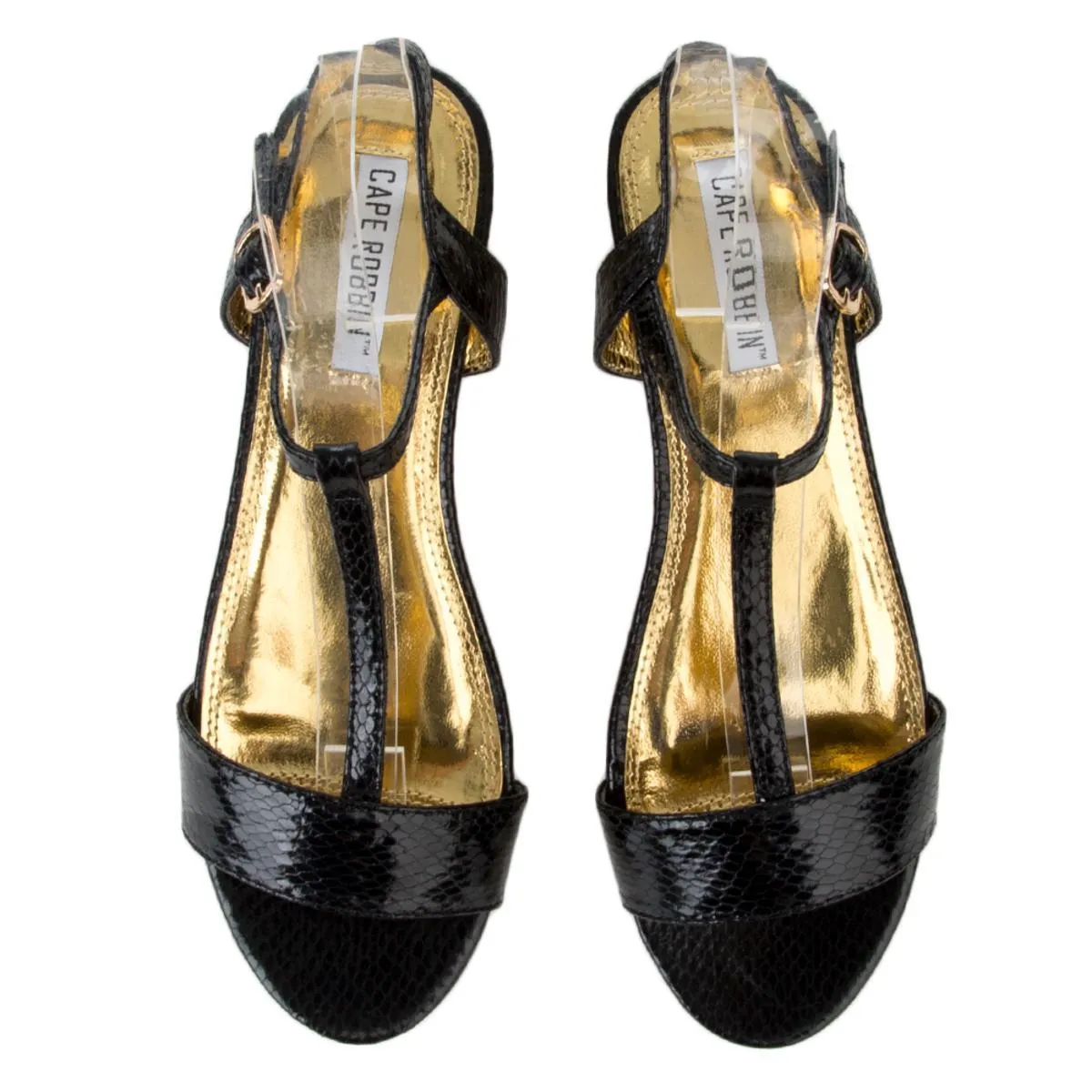 Cape Robbin Ariel-1 Black Sandal BLACK